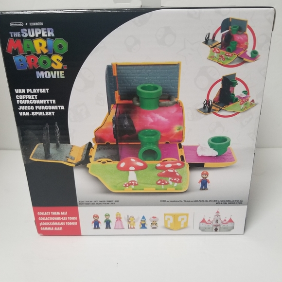 The Super Mario Bros Movie Van Playset - Picture 2 of 5